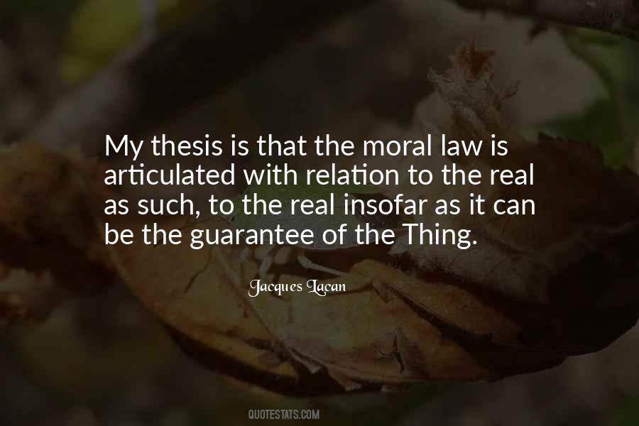 Jacques Lacan Quotes #1850319