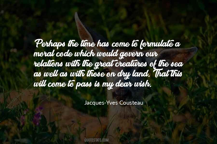 Jacques-Yves Cousteau Quotes #1032912