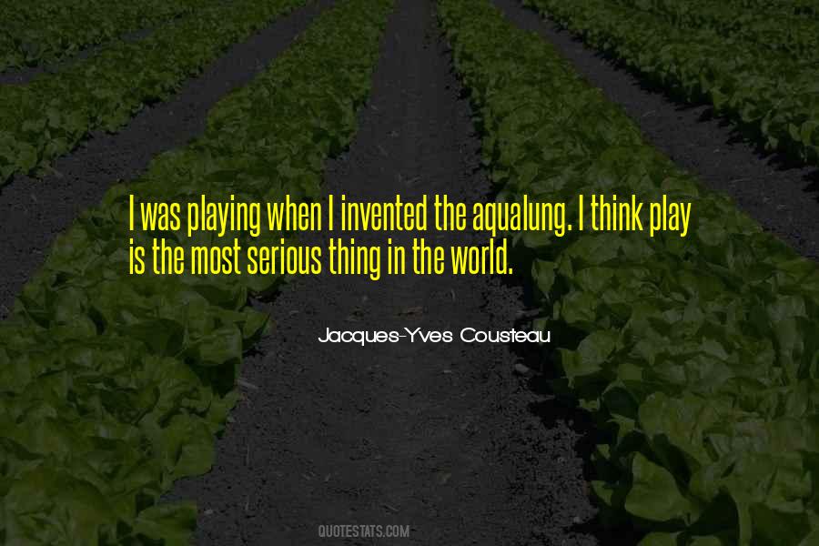 Jacques-Yves Cousteau Quotes #135789