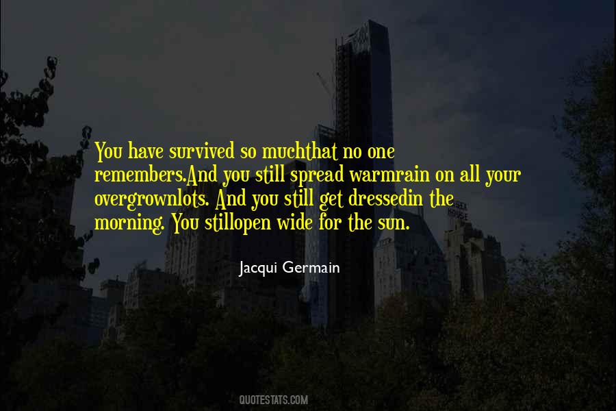 Jacqui Germain Quotes #614809