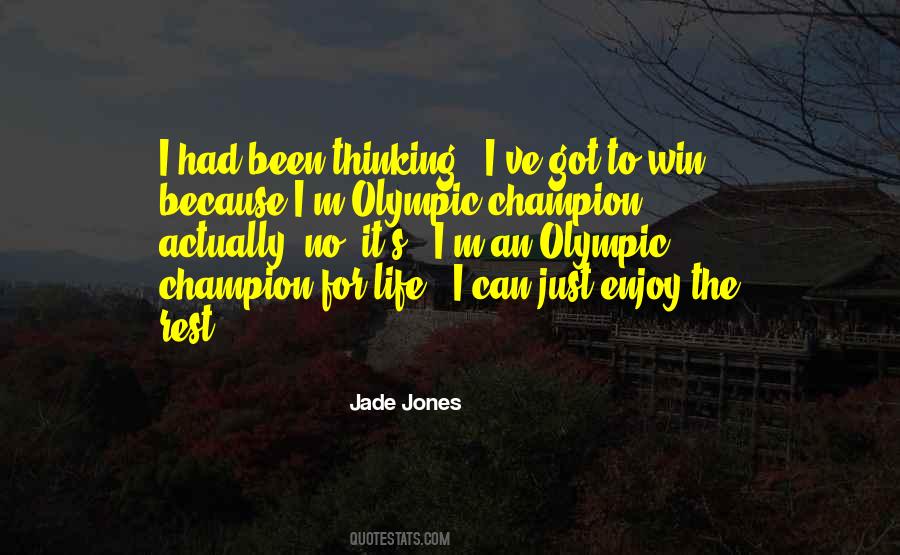 Jade Jones Quotes #1336070