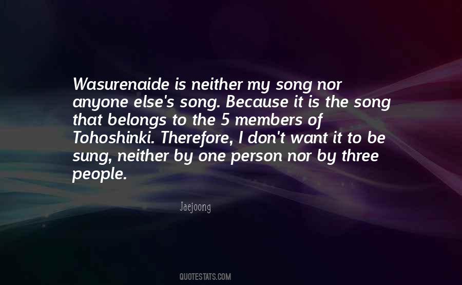 Jaejoong Quotes #791301