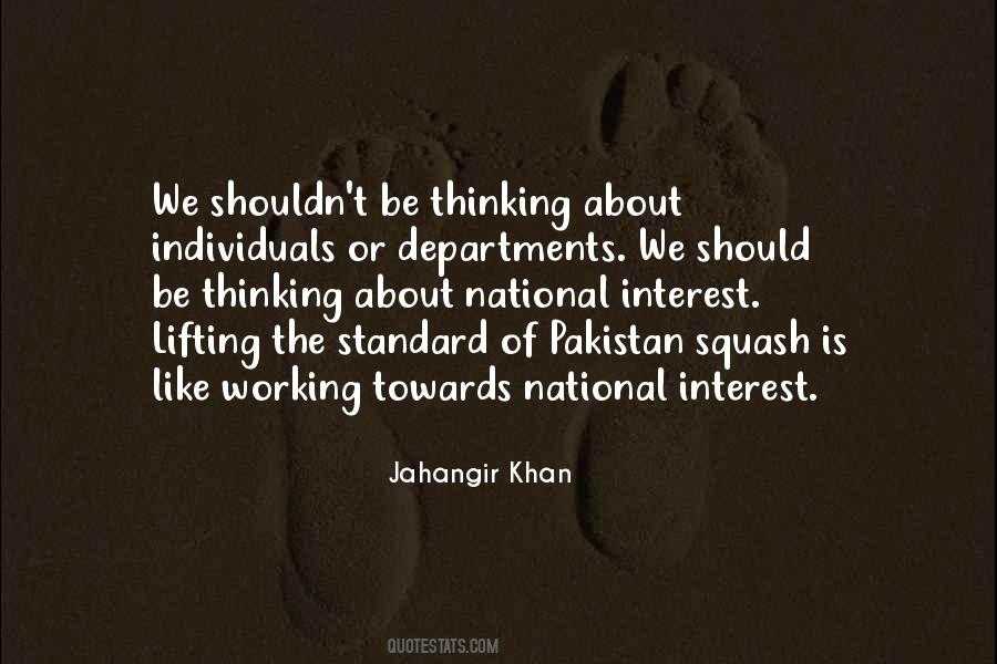 Jahangir Khan Quotes #1110448