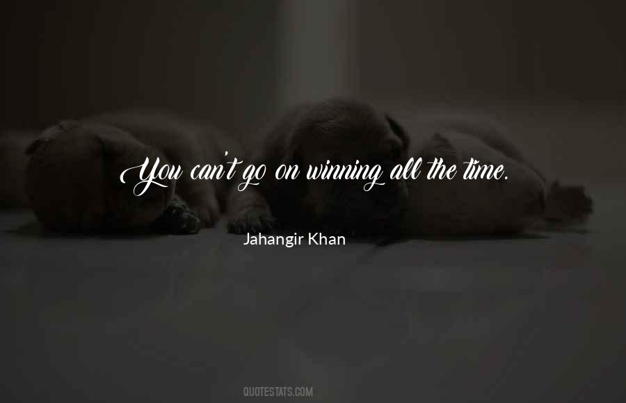 Jahangir Khan Quotes #1171842