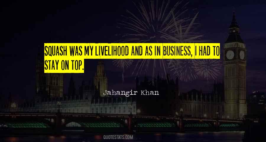 Jahangir Khan Quotes #214153