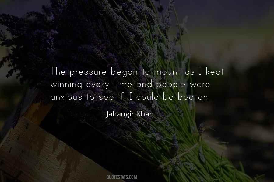 Jahangir Khan Quotes #475348
