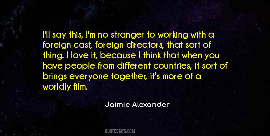 Jaimie Alexander Quotes #1859105