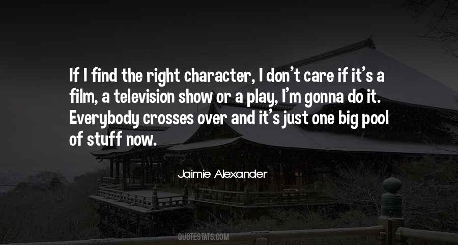 Jaimie Alexander Quotes #846288