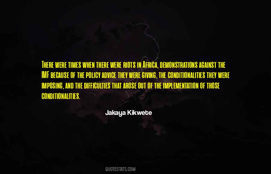 Jakaya Kikwete Quotes #998805
