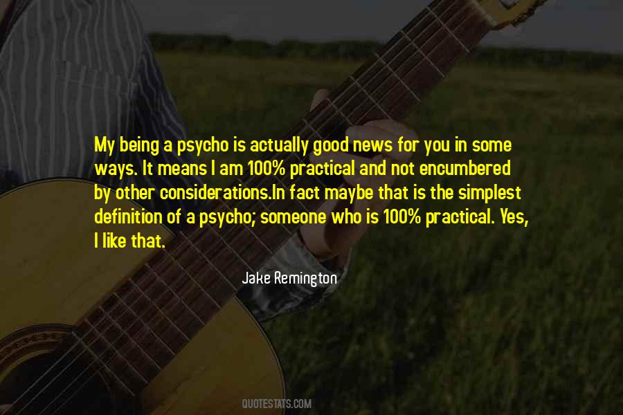 Jake Remington Quotes #927598