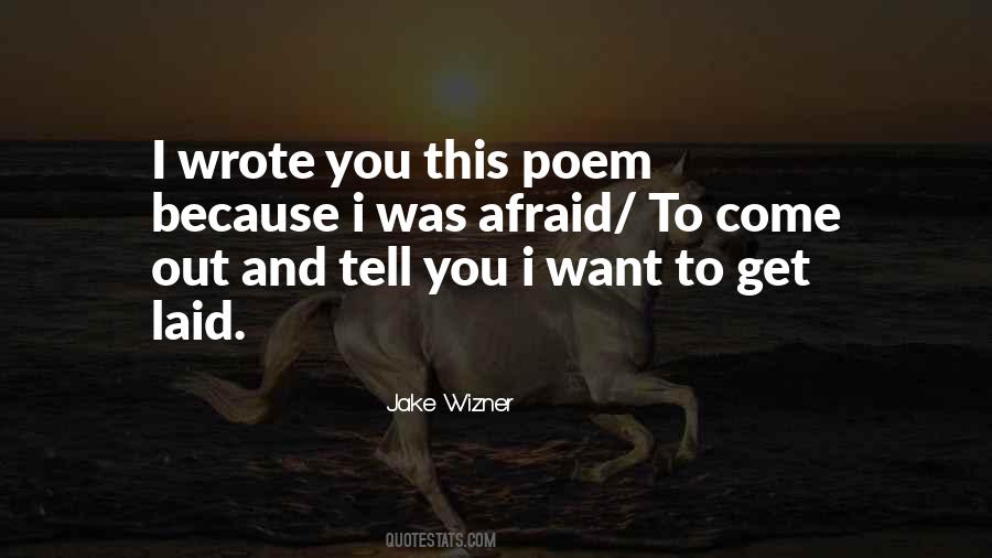 Jake Wizner Quotes #1771981 Jake Wizner Quotes #1771981