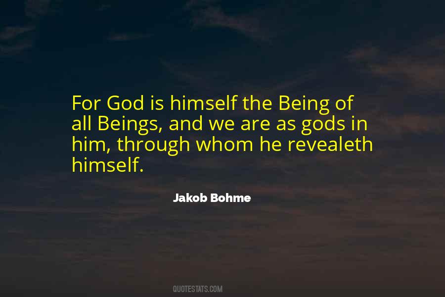 Jakob Bohme Quotes #1195634