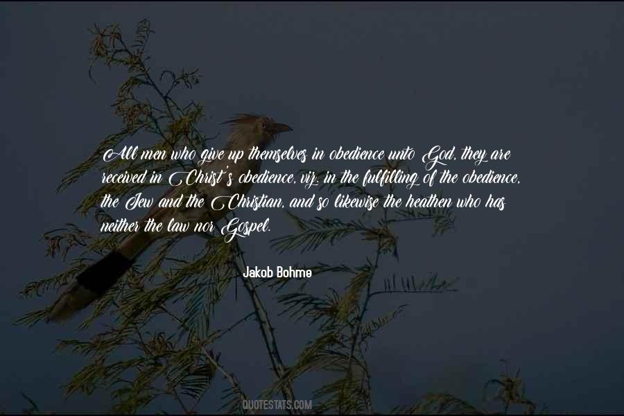 Jakob Bohme Quotes #1507415