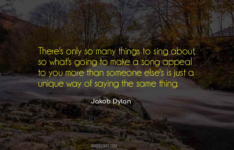 Jakob Dylan Quotes #1638281