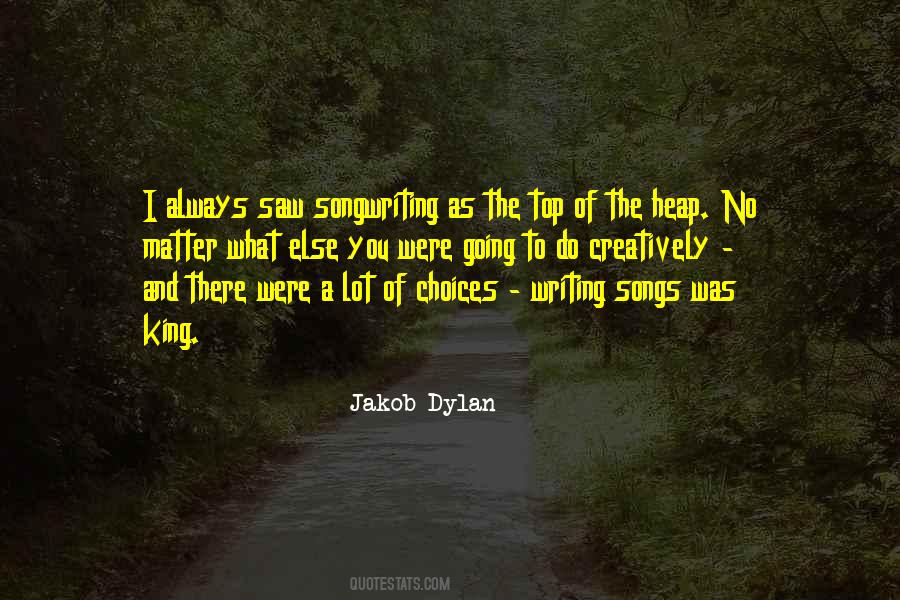 Jakob Dylan Quotes #579687