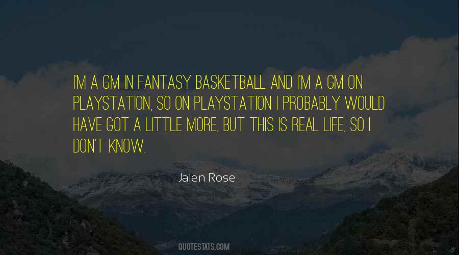 Jalen Rose Quotes #660146