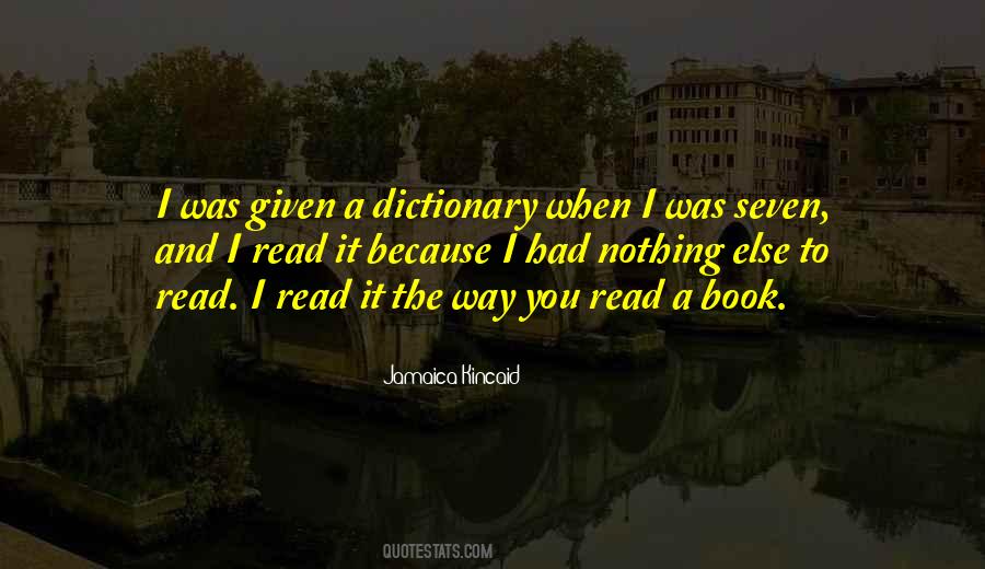 Jamaica Kincaid Quotes #136284