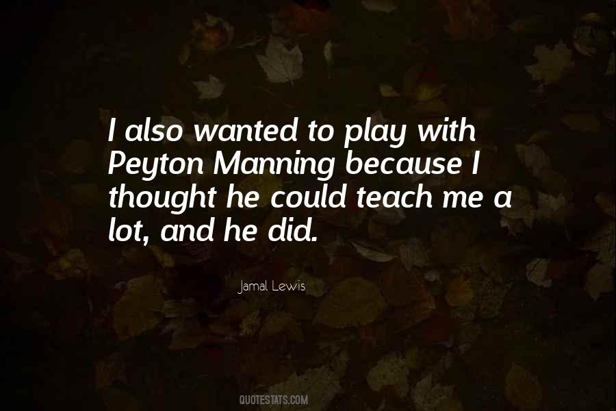 Jamal Lewis Quotes #642658