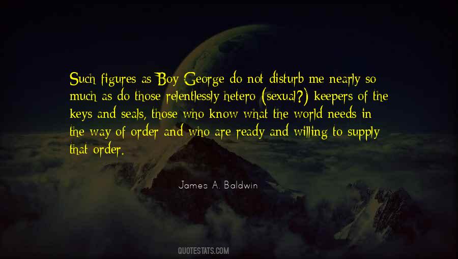 James A. Baldwin Quotes #1024910