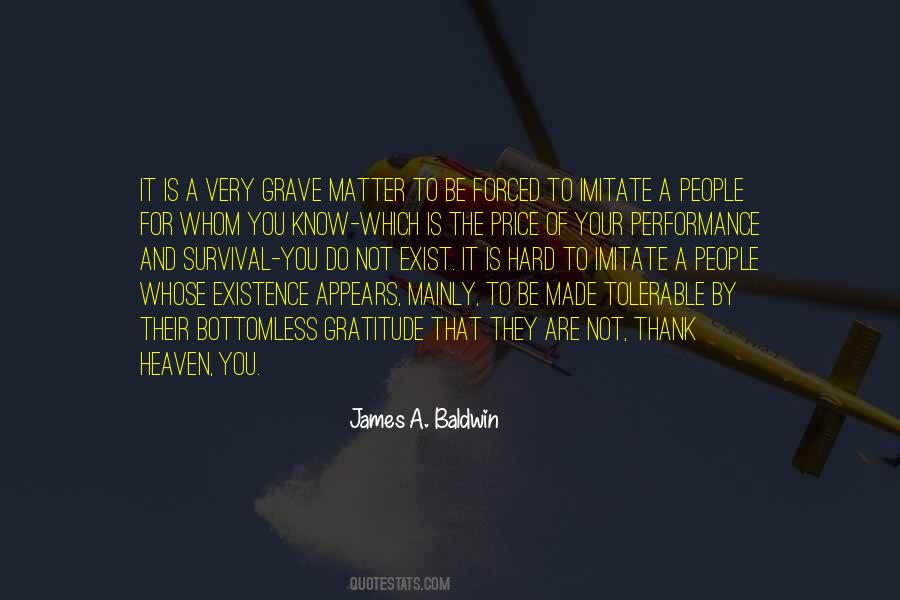 James A. Baldwin Quotes #1755324