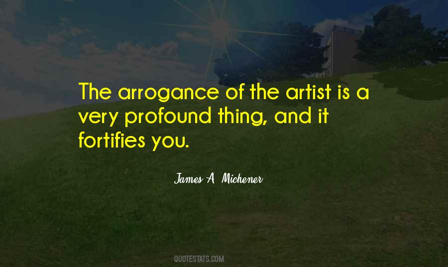 James A. Michener Quotes #1026359