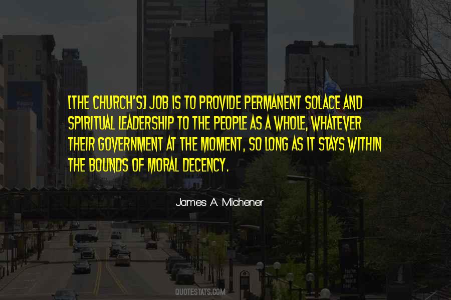 James A. Michener Quotes #1255079