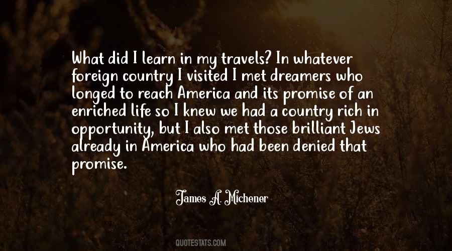 James A. Michener Quotes #1809808