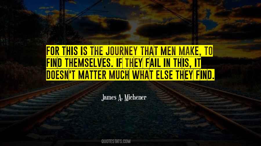 James A. Michener Quotes #670695