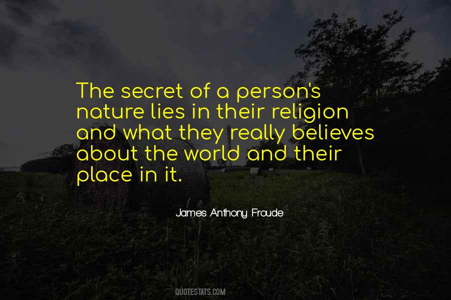 James Anthony Froude Quotes #981499