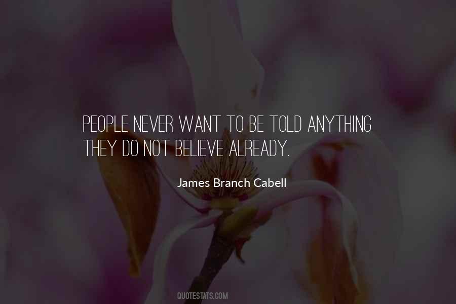 James Branch Cabell Quotes #1184964