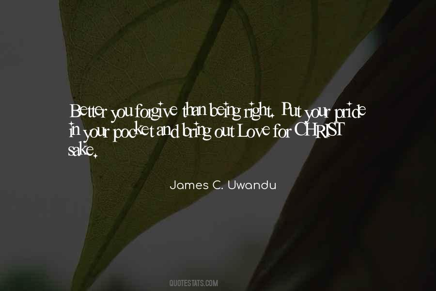 James C. Uwandu Quotes #1341113