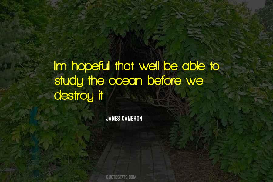 James Cameron Quotes #690620