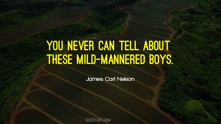 James Carl Nelson Quotes #160999