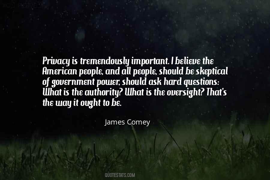 James Comey Quotes #552049