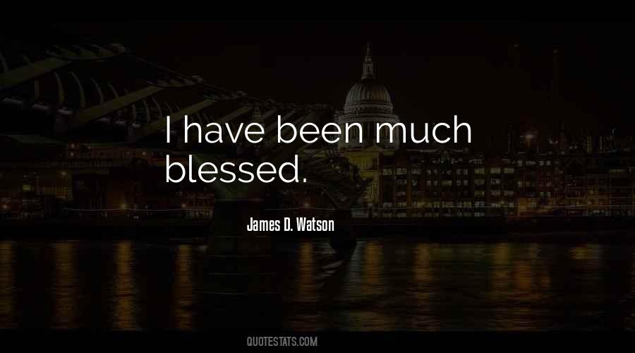 James D. Watson Quotes #1440273