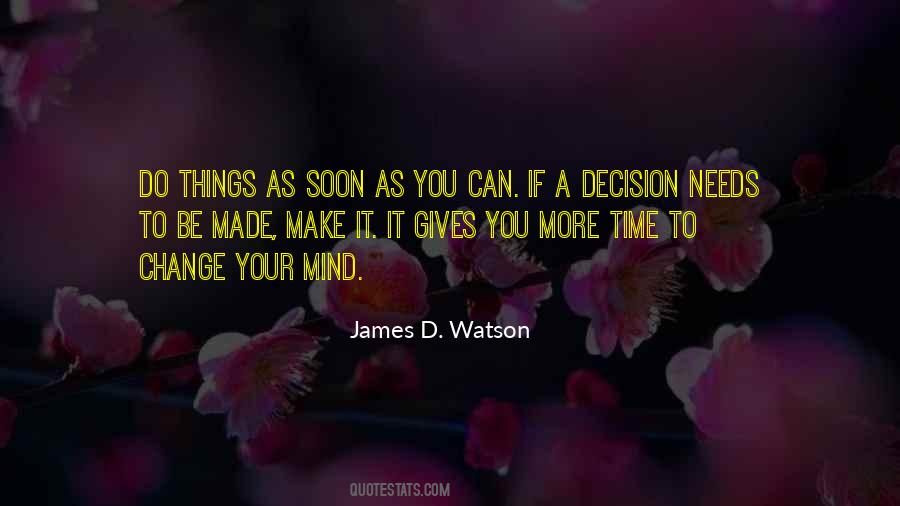 James D. Watson Quotes #1621502