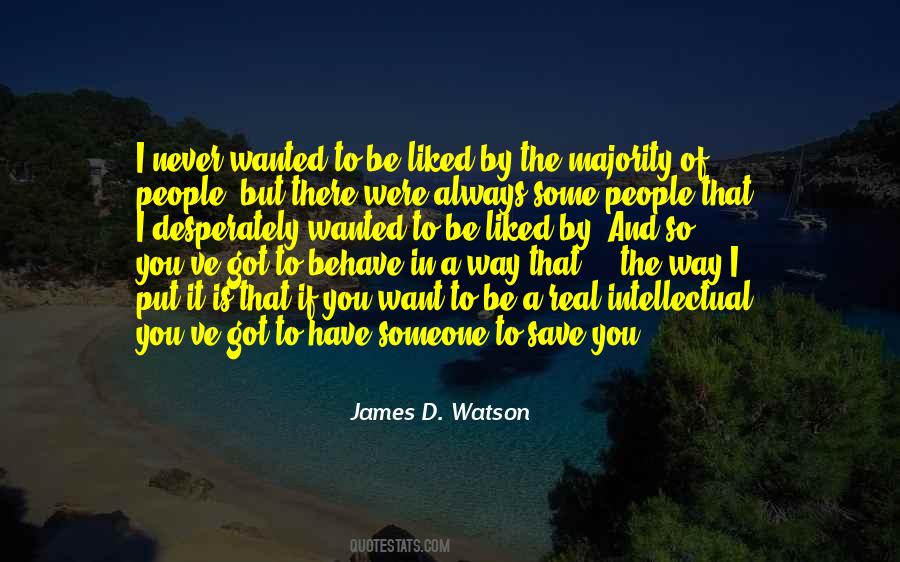 James D. Watson Quotes #1782460