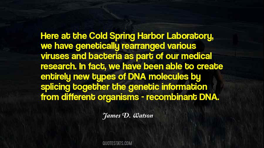 James D. Watson Quotes #1877886