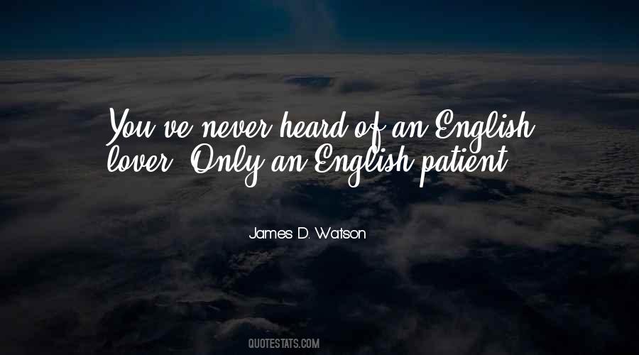 James D. Watson Quotes #456575