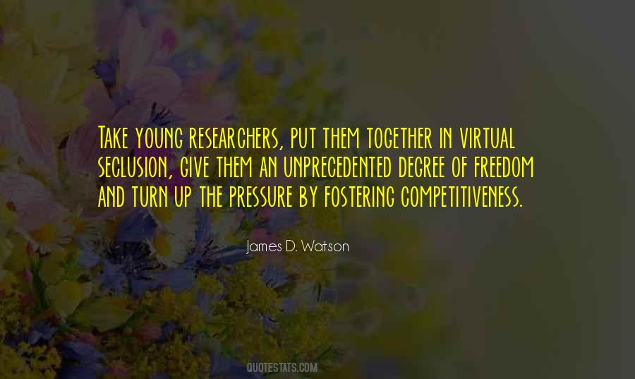 James D. Watson Quotes #631762