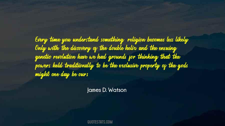 James D. Watson Quotes #867004