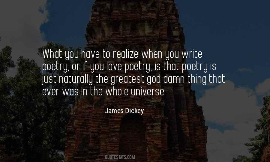 James Dickey Quotes #221466