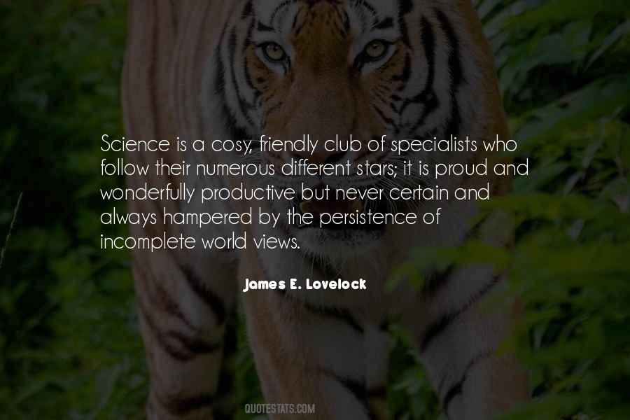 James E. Lovelock Quotes #152310