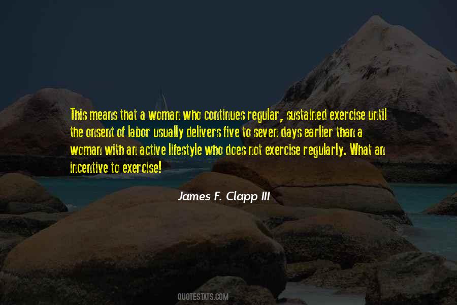 James F. Clapp III Quotes #1200565