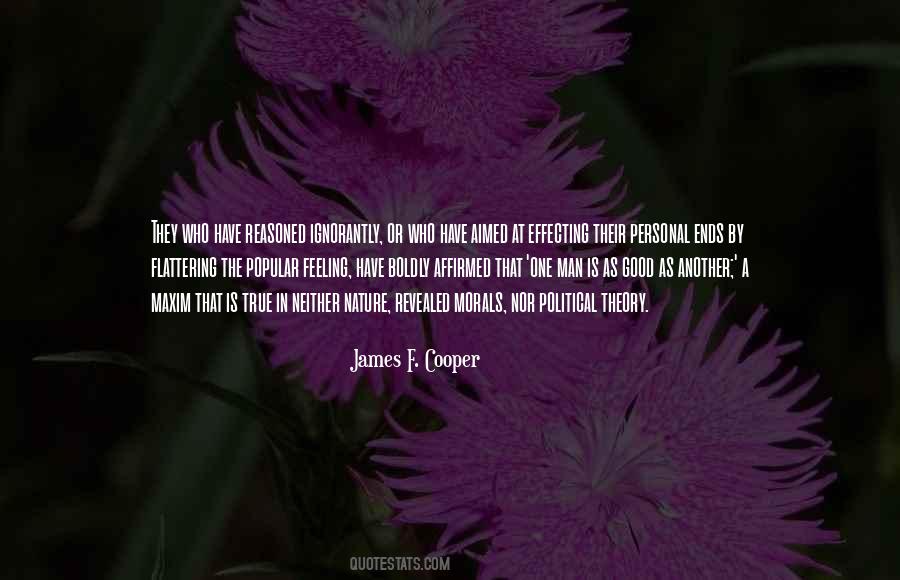 James F. Cooper Quotes #1457269