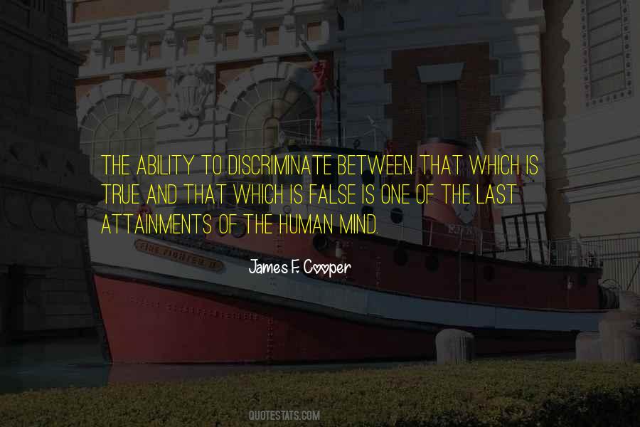 James F. Cooper Quotes #172278