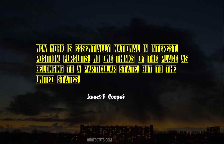 James F. Cooper Quotes #571008