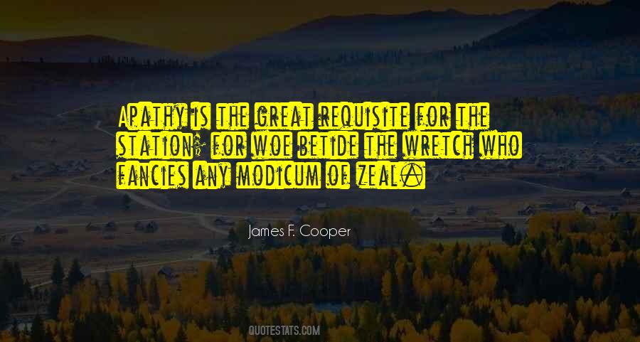 James F. Cooper Quotes #859654