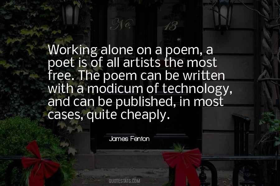 James Fenton Quotes #812532