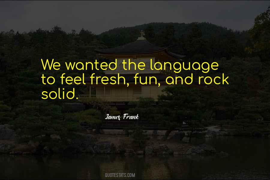 James Frank Quotes #825336